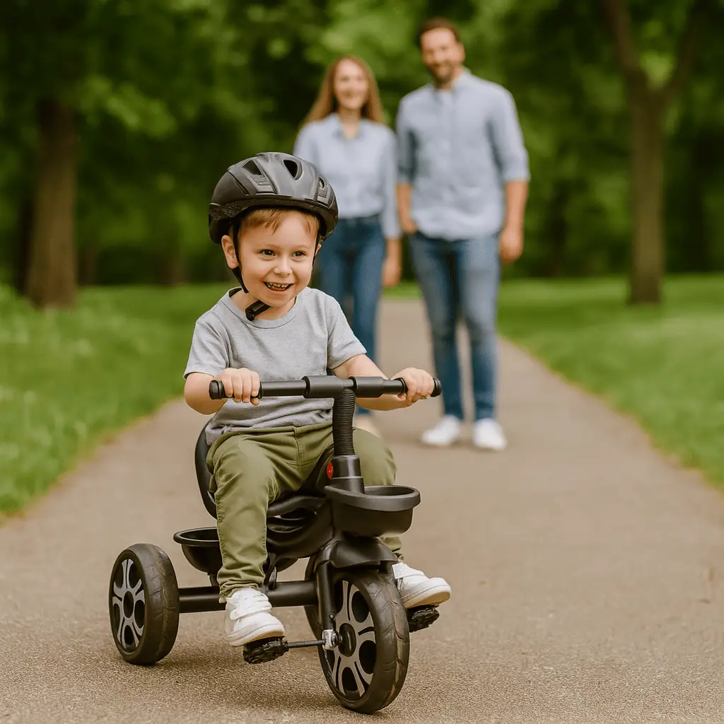 Foryourlittleone Venture Trike - Black (18 months - 6 years) by For Your Little One