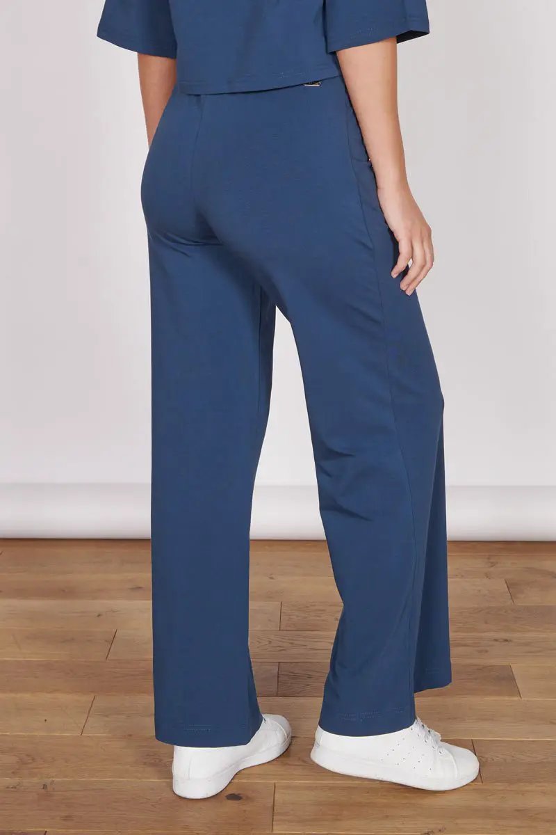 Harper Navy Soft Touch Lounge Trousers by Jeetly.com