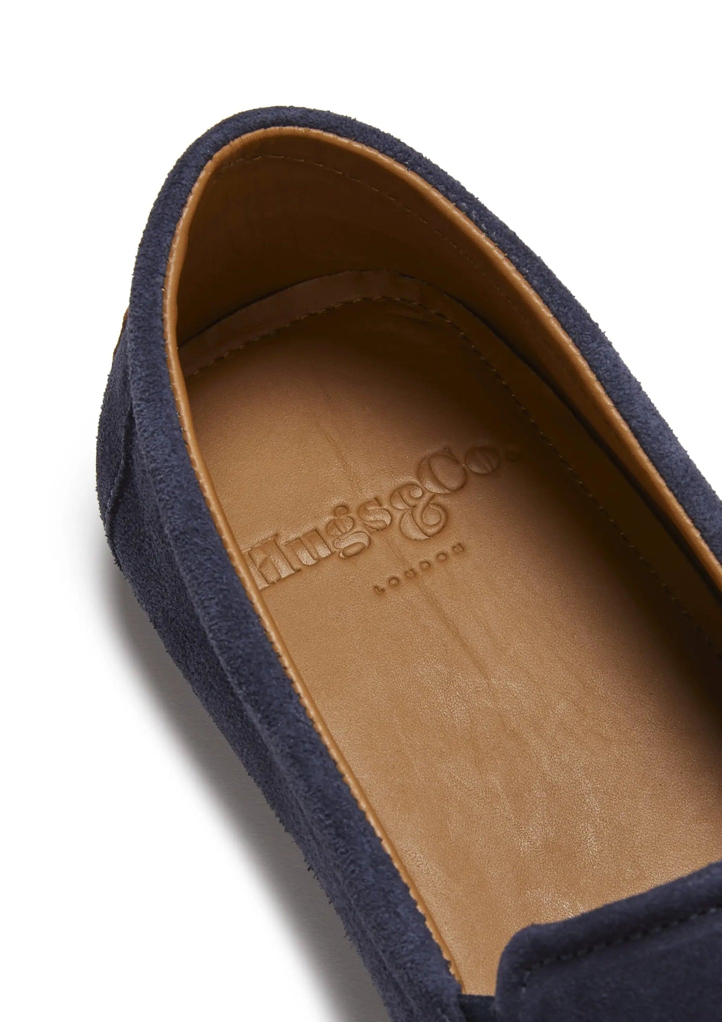 Tyre Sole Espadrilles, navy blue suede by Hugs & Co.
