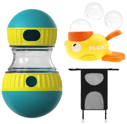 Food Dispensing Dog Toy Tumbler Leaky Food Ball Puzzle Toys Interactive Slowly Feeding Protect Stomach Increase Intelligence Pets Toy Pet Products by Dropshipman