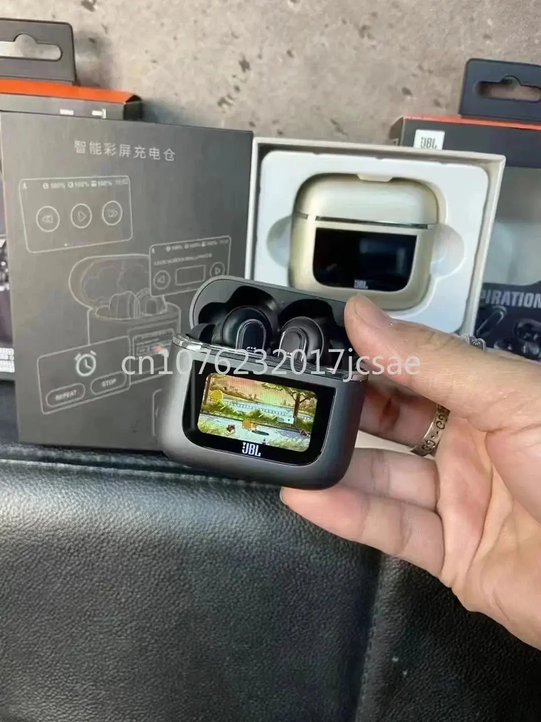 Original JBL Tour PRO 2 True Wireless Bluetooth Earphones Stereo Earbuds sports Headphones with Smart LCD Screen HK version by All Mart Bristol Ltd