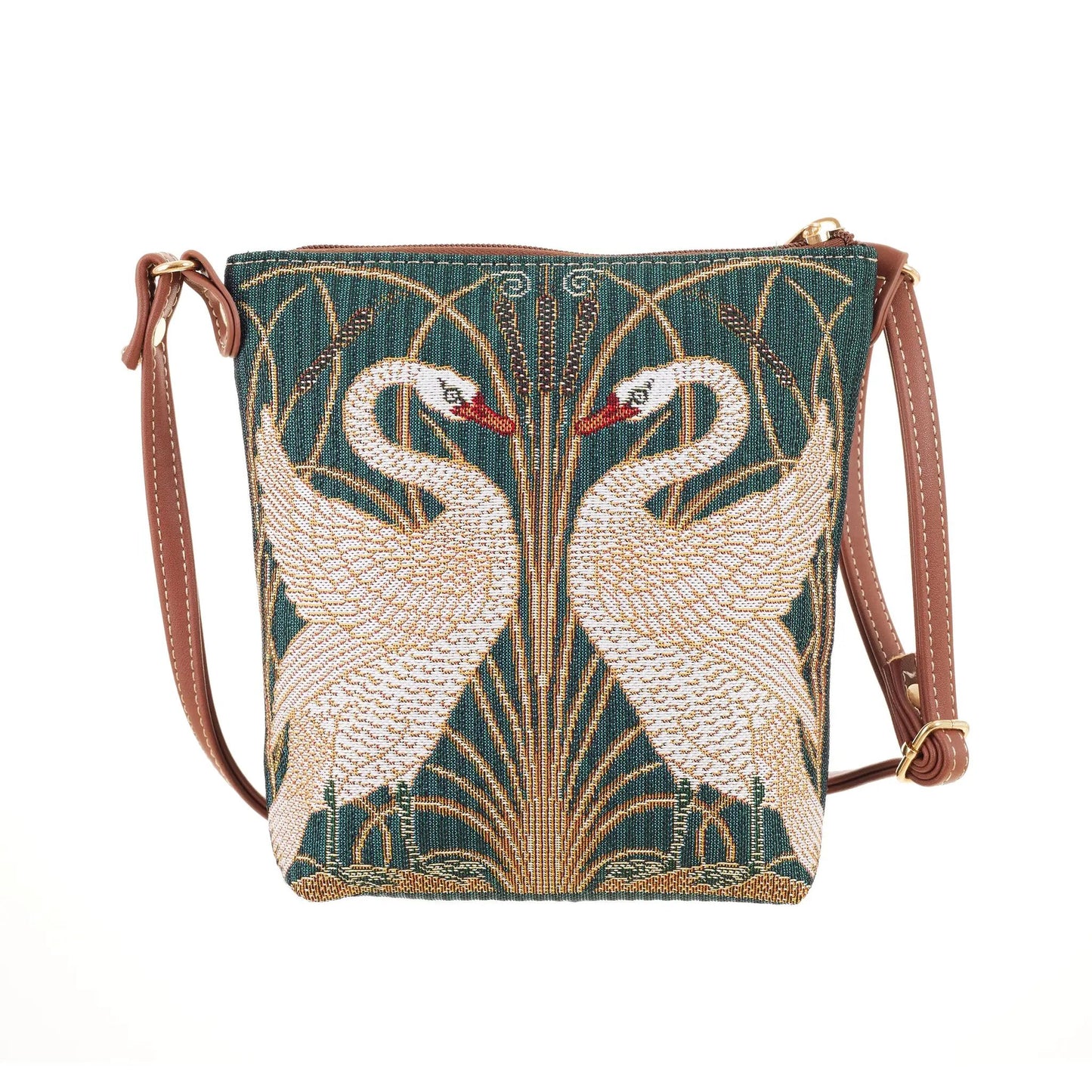 Swan - Sling Bag by Signare Tapestry