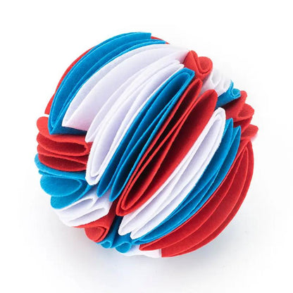 Foldable Dog Snuffle Ball Dog Training Toys Increase IQ Pet Cat Training Games Feeding Intelligence Toy by Dropshipman