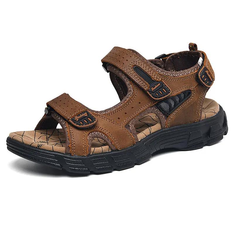 Men's Outdoor Openwork Casual Sandals by Dropshipman