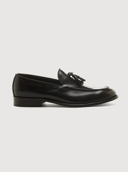 Mocassino in pelle con bon bon by Spada Roma