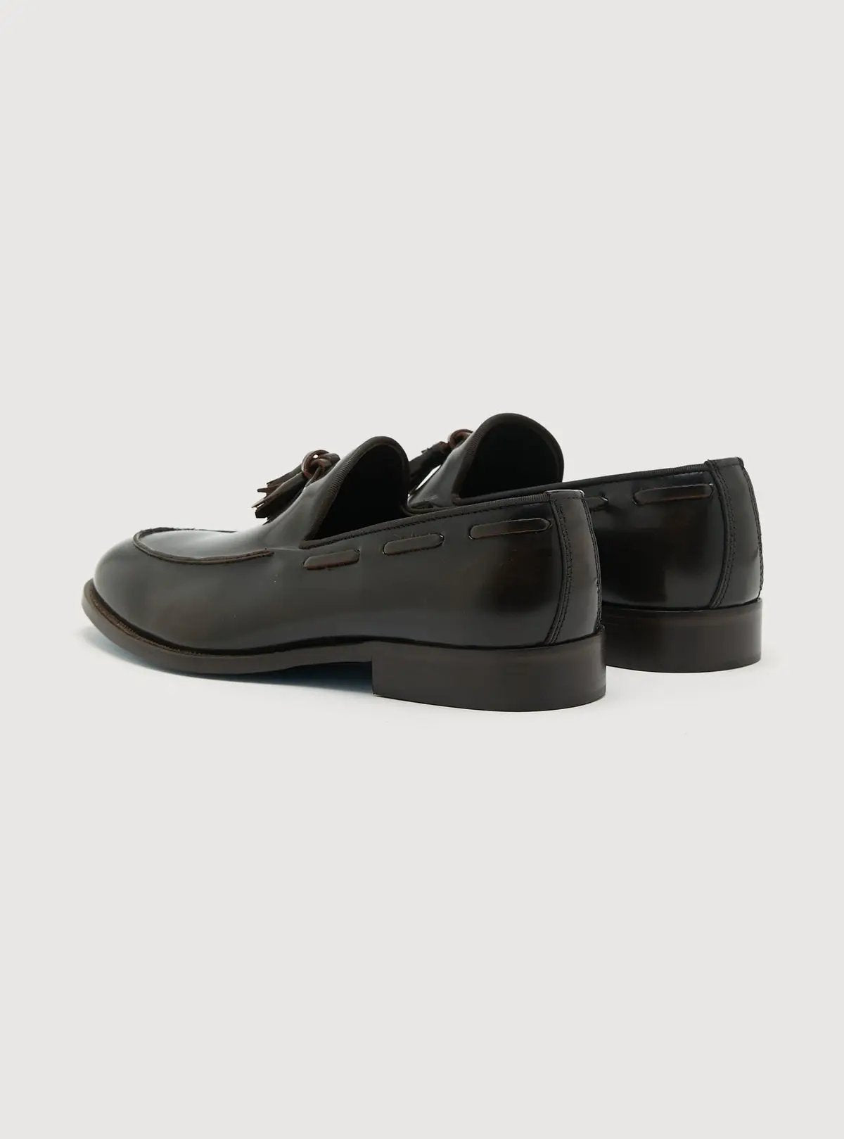 Mocassino in pelle con bon bon by Spada Roma