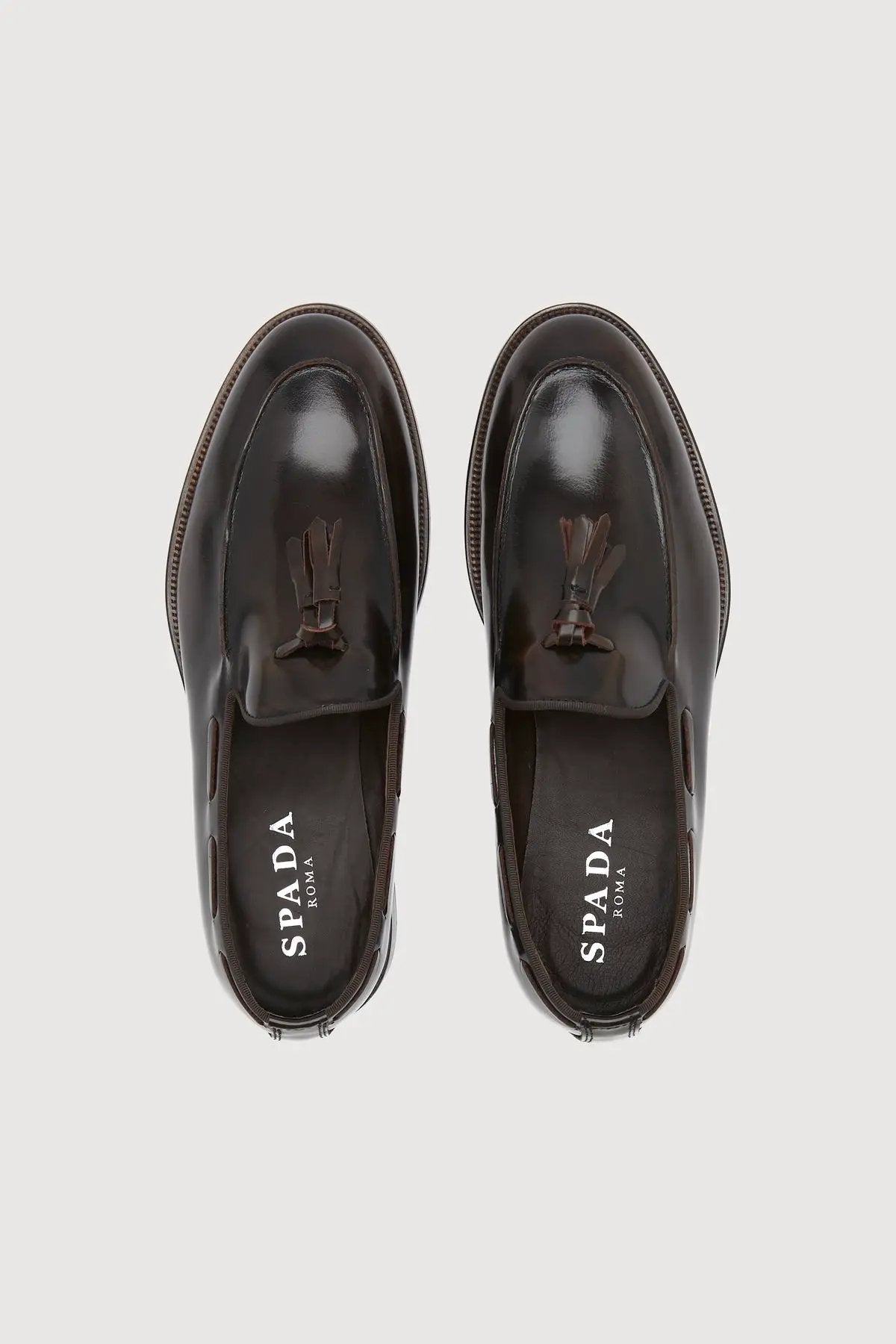 Mocassino in pelle con bon bon by Spada Roma