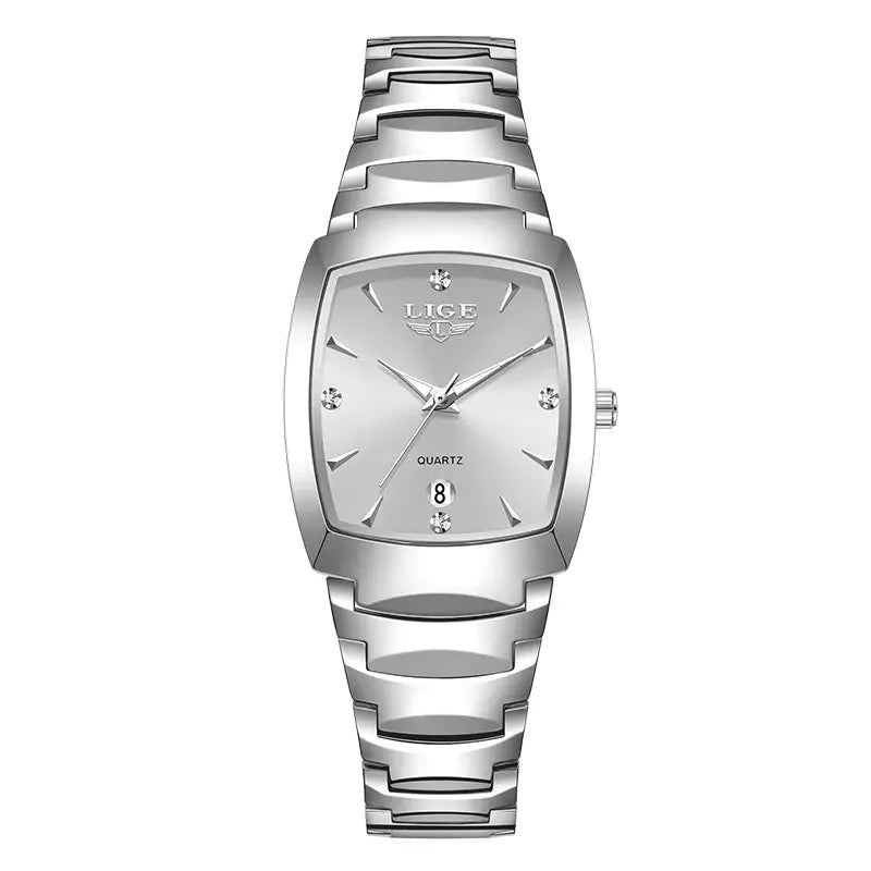 LIGE 2026 new Women's Watch Business Luxury Ladies clock Fashion quartz Simple Watch for Women Gift Women's wristwatch reloj+BOX by All Mart Bristol Ltd