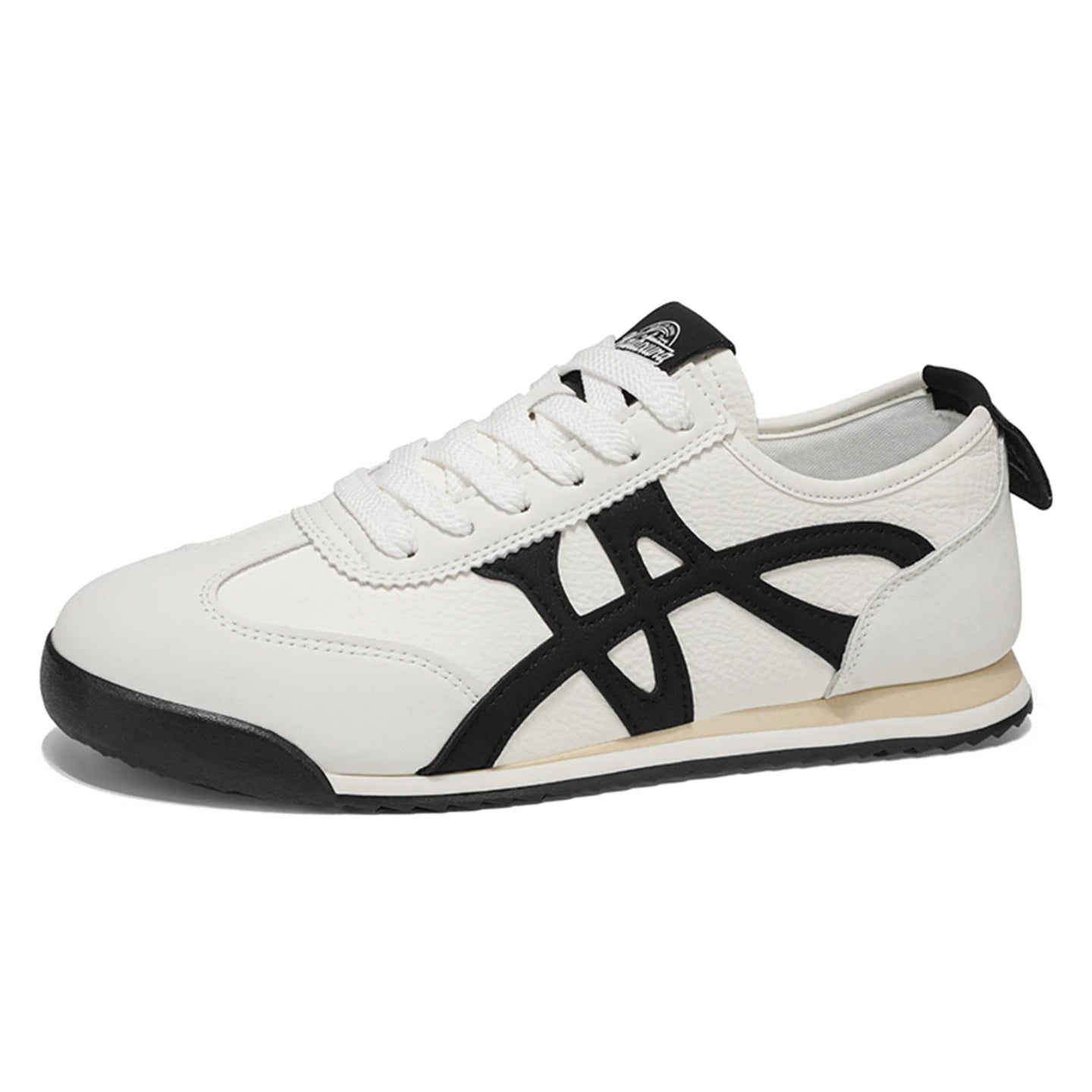 Pu'er Agan Men's Shoes Casual Flat Leather Dequn Shoes Spring 2026 New Trend Brand High-End Sensation White Sneakers by All Mart Bristol Ltd