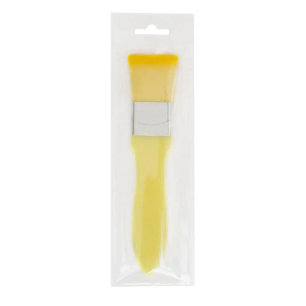 Envie Colourful Makeup Paintbrush Style Foundation Brush MX04, Yellow by Envie