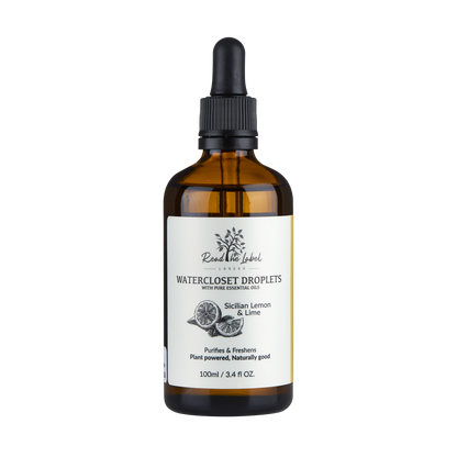 Natural Watercloset Droplets – Sicilian Lemon & Lime by Read The Label London