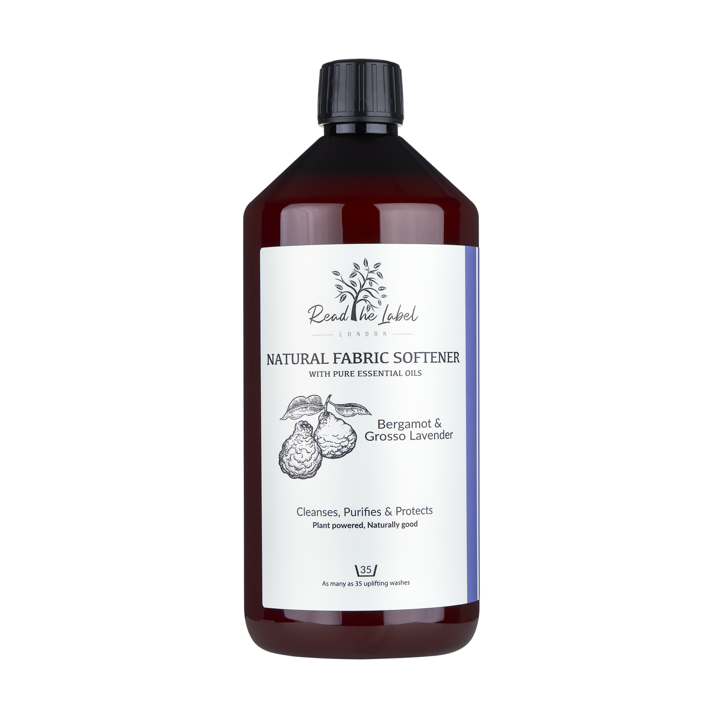 Natural Fabric Softener – Bergamot & Grosso Lavender by Read The Label