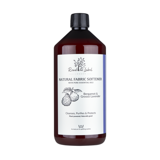 Natural Fabric Softener – Bergamot & Grosso Lavender by Read The Label