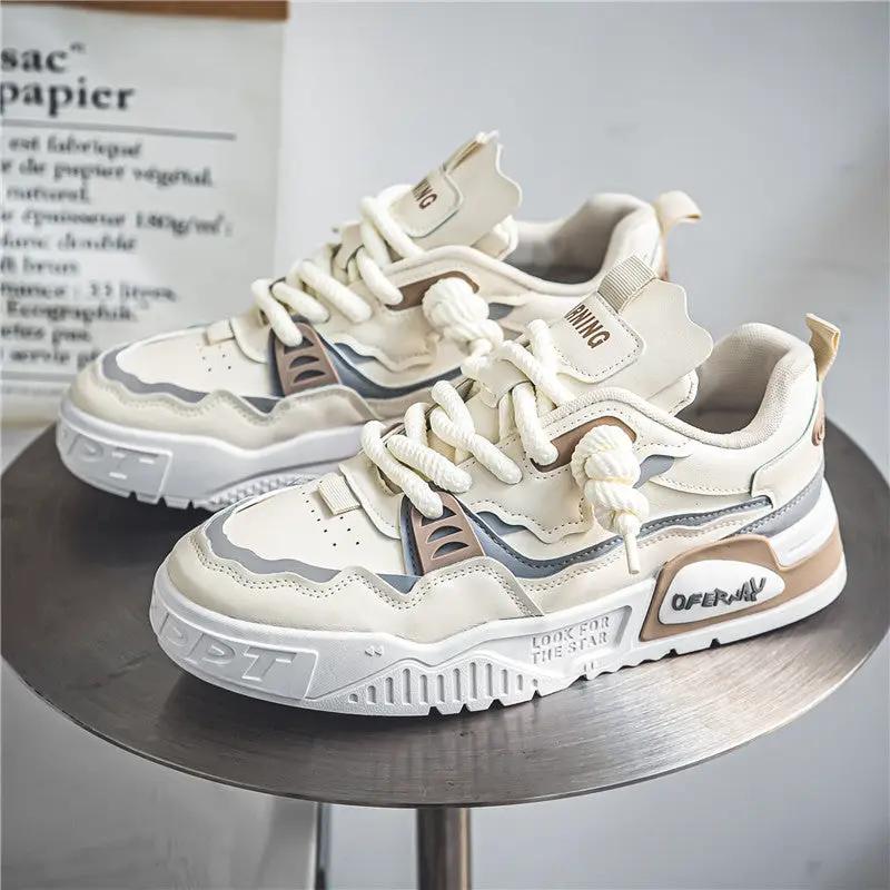Sneakers Sports And Leisure Platform Men's Shoes by Dropshipman