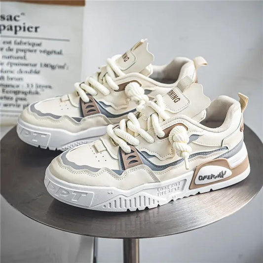 Sneakers Sports And Leisure Platform Men's Shoes by Dropshipman