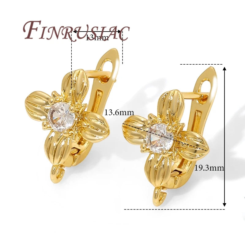 18K Gold Plated,Anti-Allergy Earring Hook Clasps,Supplies For Jewelry,Fasteners Earwires,Earrings Fixtures Accessories by All Mart Bristol Ltd
