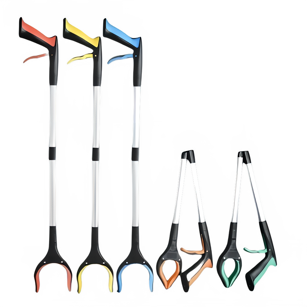 Foldable Gripper Extende Spring Grip Trash Pick Up Claw Mobility Aid Outdoor Indoor Portable Cleaning Tools for Elderly Home Use by All Mart Bristol Ltd