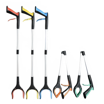 Foldable Gripper Extende Spring Grip Trash Pick Up Claw Mobility Aid Outdoor Indoor Portable Cleaning Tools for Elderly Home Use by All Mart Bristol Ltd