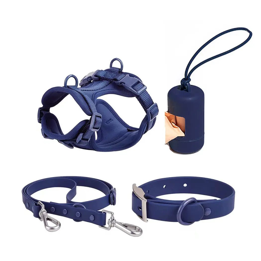 Dog Tactical Chest Back Anti-bite Waterproof Collar by Dropshipman