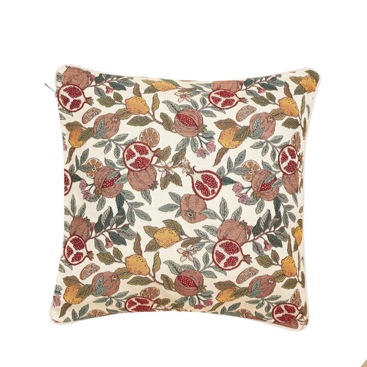 Pomegranate & Lemon - Cushion Cover 45cm*45cm by Signare Tapestry