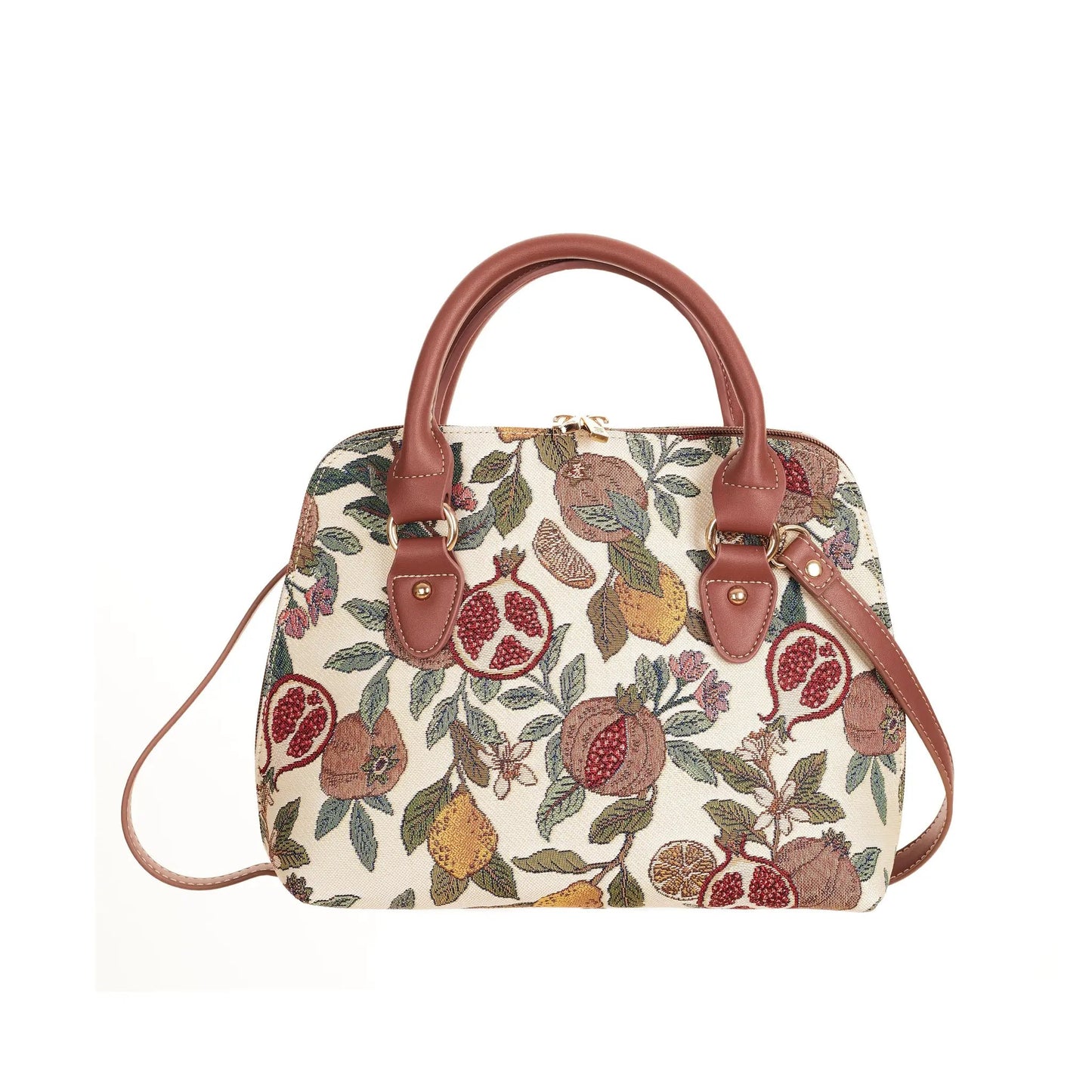 Pomegranate & Lemon - Convertible Bag by Signare Tapestry