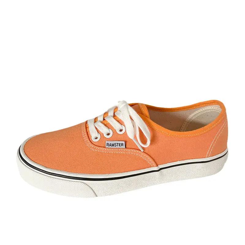 Flat-bottomed Retro Hong Kong-style Instagram-style Sneakers For Students by Dropshipman
