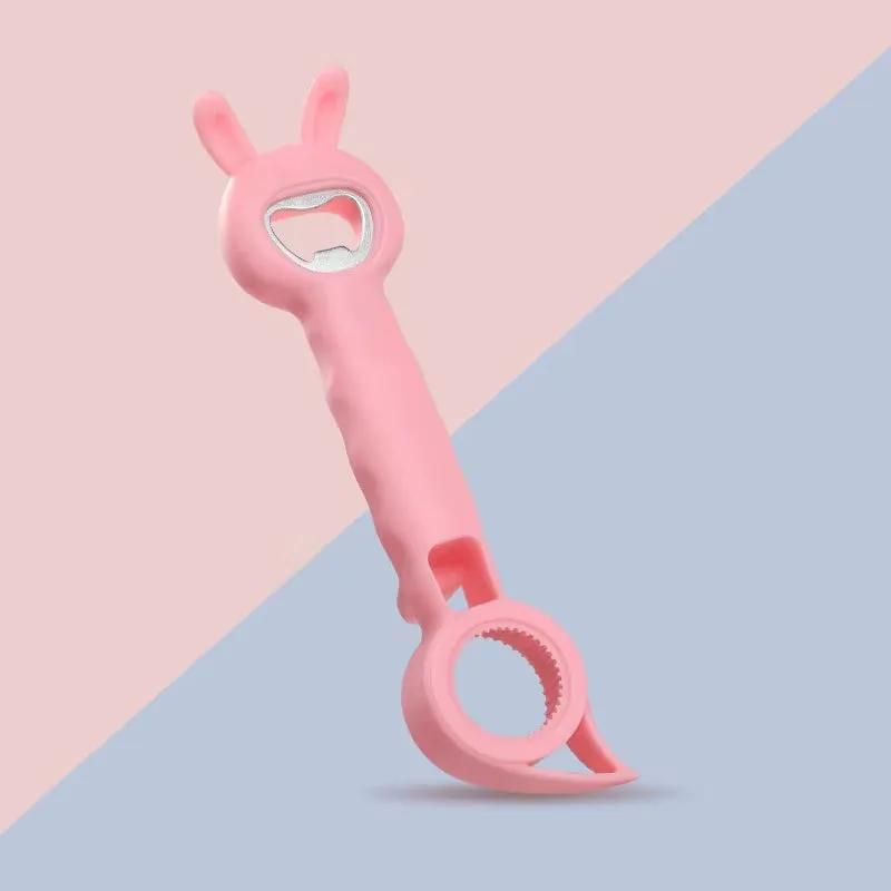 1PCS 4 in 1 Beer Bottle Opener Multi-Purpose Beverage Jar Can Bottle Opener Plastic Corkscrew Dining Bar Gadgets Kitchen Tool by All Mart Bristol Ltd