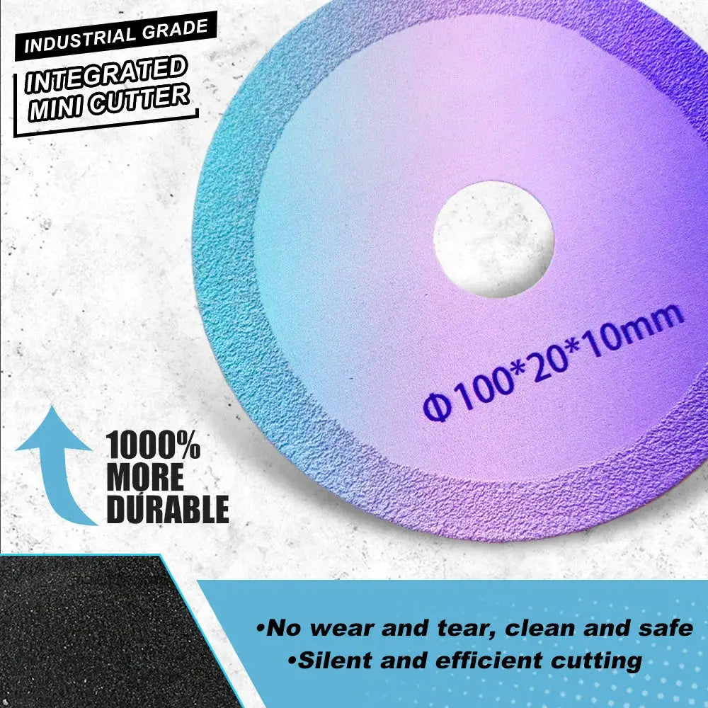 1-10pcs Ultra-Thin 100mm Diamond Saw Blade, for Tile Glass Marble Polishing, Fits Angle Grinder by All Mart Bristol Ltd