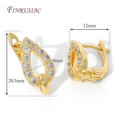 18K Gold Plated,Anti-Allergy Earring Hook Clasps,Supplies For Jewelry,Fasteners Earwires,Earrings Fixtures Accessories by All Mart Bristol Ltd