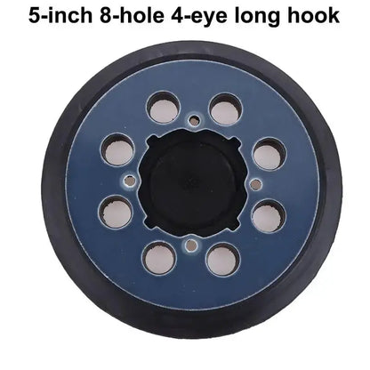 5-Inch 8-Hole Hook Loop Backing Pad for Orbital Sander, Compatible with Electric Polishers & Grinding Discs by All Mart Bristol Ltd