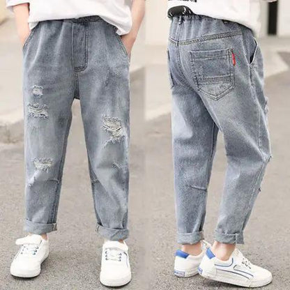 Boys' Denim Trousers Trousers Children's Clothing by Dropshipman