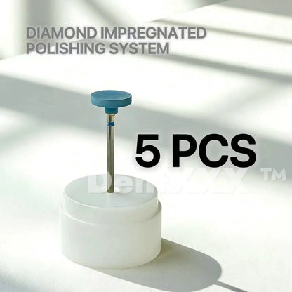 Diamond Polishing Head Grit MEDIUM 2.35MM FOR FINISHING AND POLISHING by All Mart Bristol Ltd