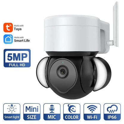 Graffiti 4G Outdoor Surveillance Camera Courtyard Lighting by Dropshipman
