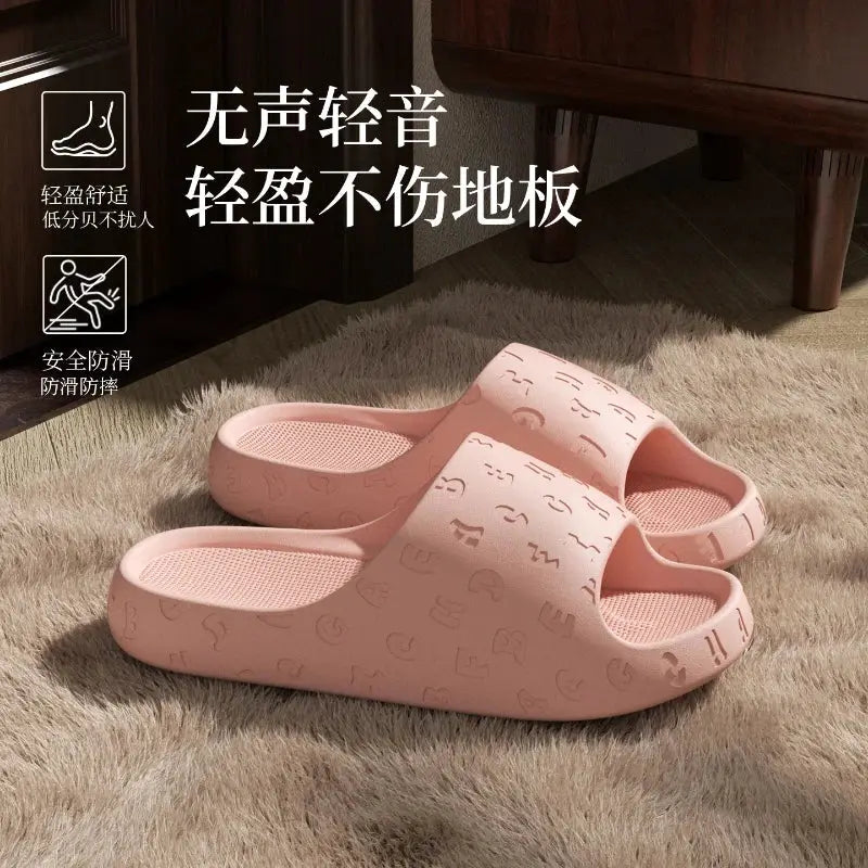 2026 EVA Women Sandals Slippers Solid Color Simple Non-slip Soft Sole Comfortable Shower Slippers Outdoorf Couple Shoes by All Mart Bristol Ltd
