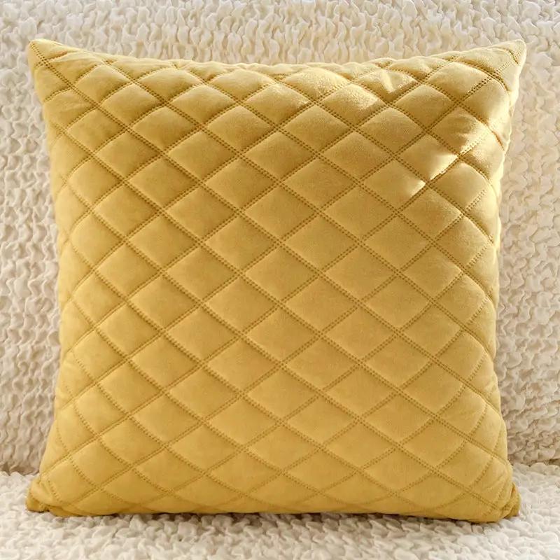 Living Room Home Pillows With Fabric Art Velvet Cushions by Dropshipman