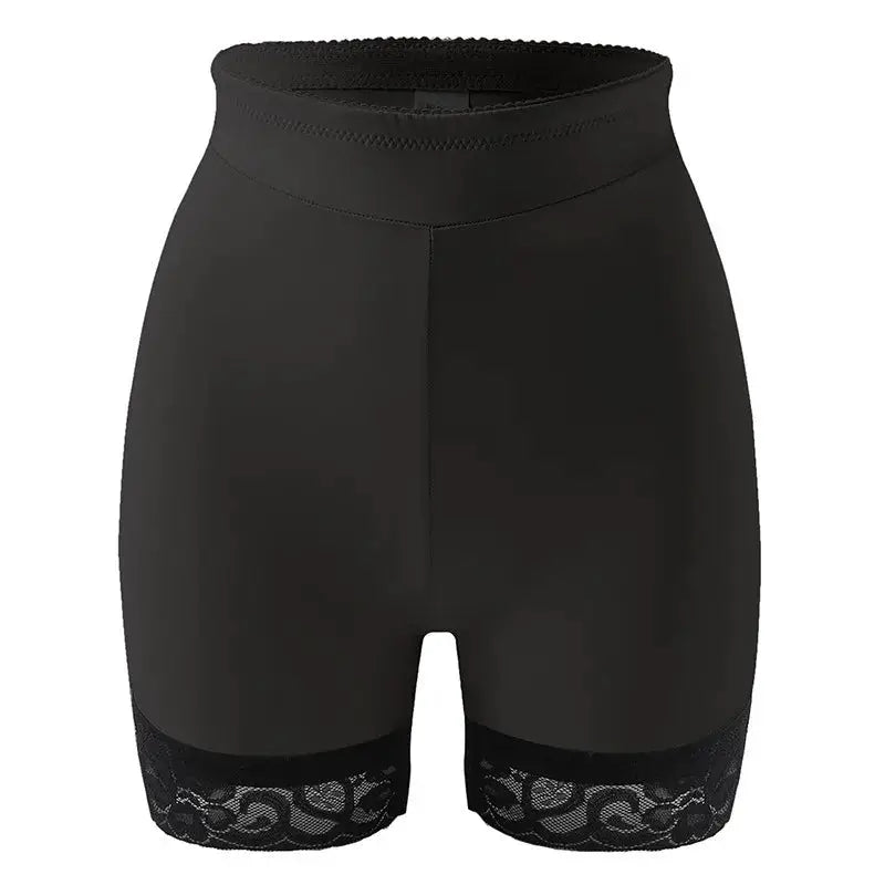 Plus Size High Waist Tummy Control Shapewear Panties Women Butt Lifter Hip Enhancer Seamless Breathable Lace Trim Underwear by All Mart Bristol Ltd
