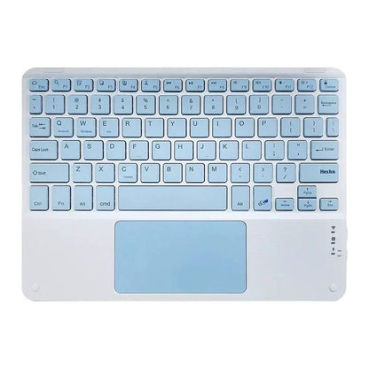 Bluetooth Keyboard With Touch For Mobile Phone Tablet Wireless Rechargeable by Dropshipman