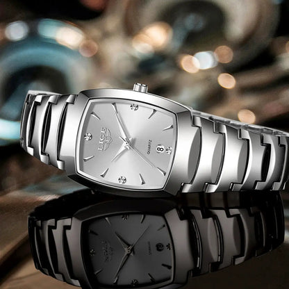 LIGE 2026 new Women's Watch Business Luxury Ladies clock Fashion quartz Simple Watch for Women Gift Women's wristwatch reloj+BOX by All Mart Bristol Ltd