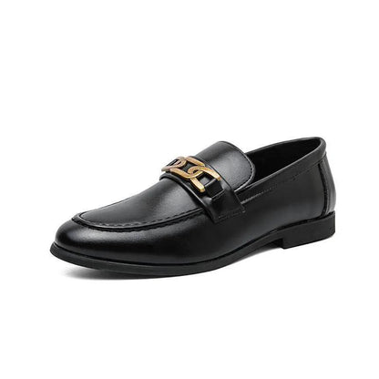 Men's British-style Business Formal Casual Leather Shoes by Dropshipman