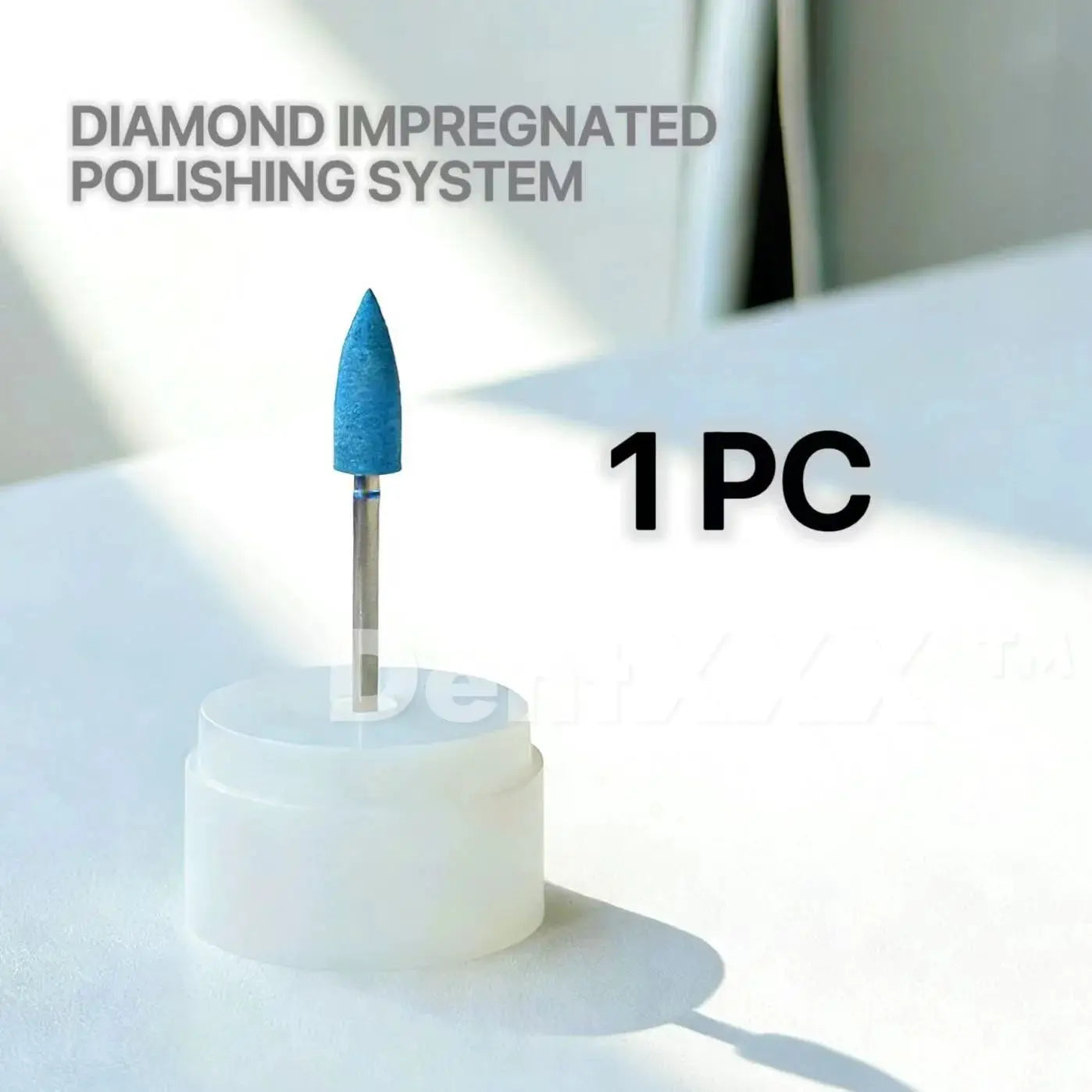 Diamond Polishing Head Grit MEDIUM 2.35MM FOR FINISHING AND POLISHING by All Mart Bristol Ltd