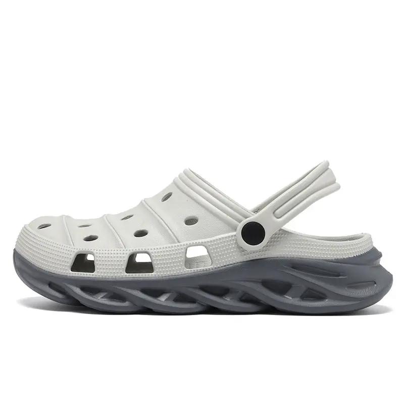 Hole Sandals Men's Non-slip Closed Toe Lightweight by Dropshipman
