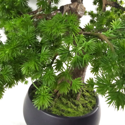 50cm Artificial Luxury Pine Bonsai Tree by Leaf