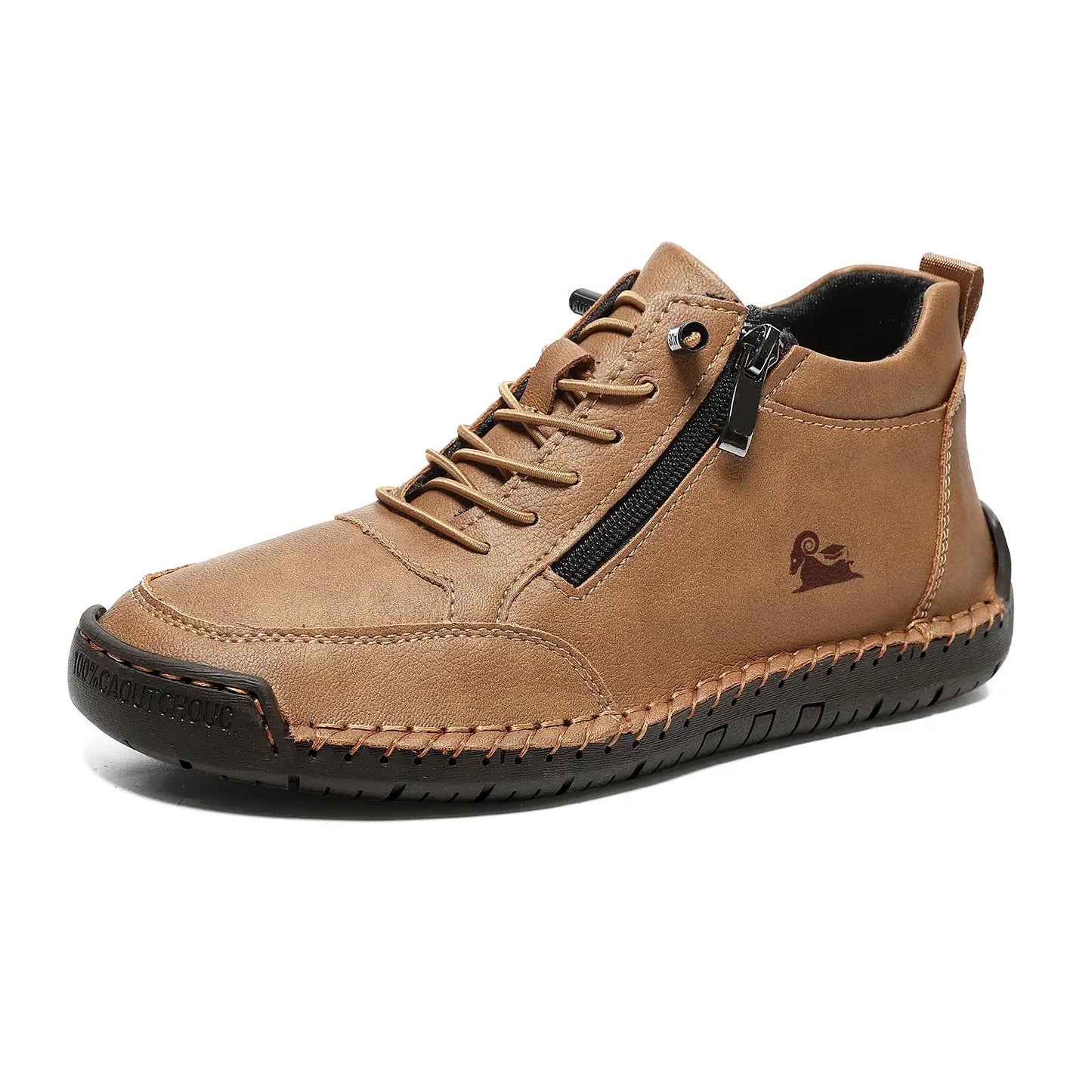 Hand-stitched Womens Shoes Soft Sole Flat Casual by Dropshipman