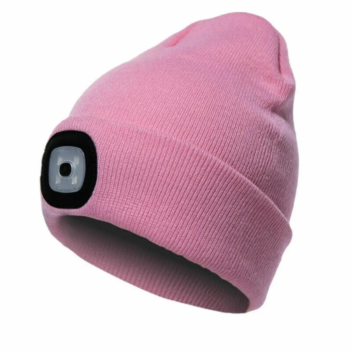 LED Beanie Hats Rechargeable Unisex High Powered Head Lamp Torch Light Cap by All Mart Bristol Ltd