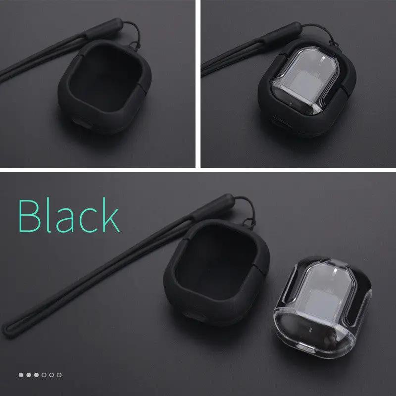 New Mini Transparent Wireless Bluetooth Headset Digital Display ENC Noise Reduction True Wireless Sports Music by Dropshipman