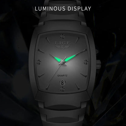 LIGE 2026 new Women's Watch Business Luxury Ladies clock Fashion quartz Simple Watch for Women Gift Women's wristwatch reloj+BOX by All Mart Bristol Ltd