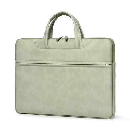 Laptop Case Tablet One Shoulder PU Leather Laptop by Dropshipman