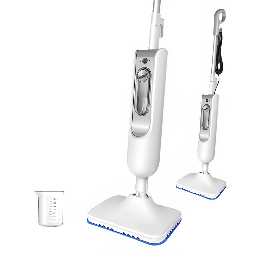 12 IN 1 Electric Steam Mop with 120 Degree Rotatable Head for Floor Cleaning,5000W Steam Cleaner 400ML Water Tank Handheld Mop by All Mart Bristol Ltd