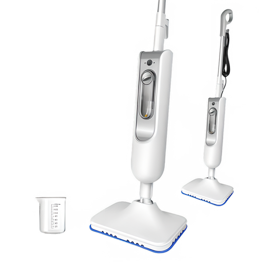 12 IN 1 Electric Steam Mop with 120 Degree Rotatable Head for Floor Cleaning,5000W Steam Cleaner 400ML Water Tank Handheld Mop by All Mart Bristol Ltd