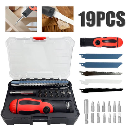 Multifunctional Hand Saw Manual Saw Set with Handle Reciprocating Saw for Metal Plastic Pipe Cutting Woodworking Craft Projects by All Mart Bristol Ltd